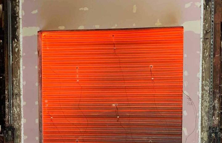 Fire shutters for industrial buildings